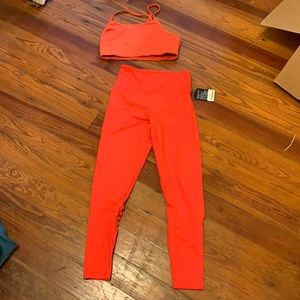 Brand new Yoga leggings/bra set